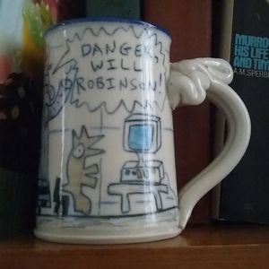 Wally Ware Tom Edwards Pottery Will Robinson Mug